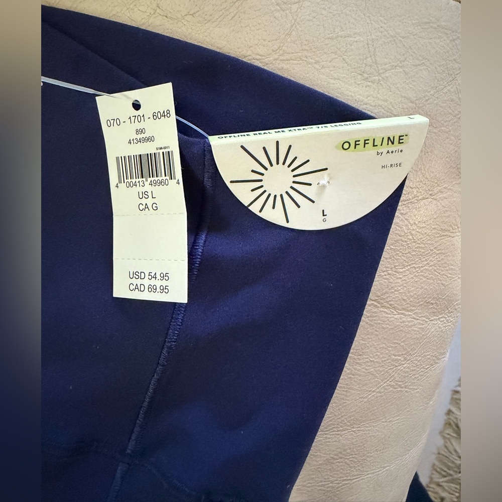 Aerie Navy Leggings Large